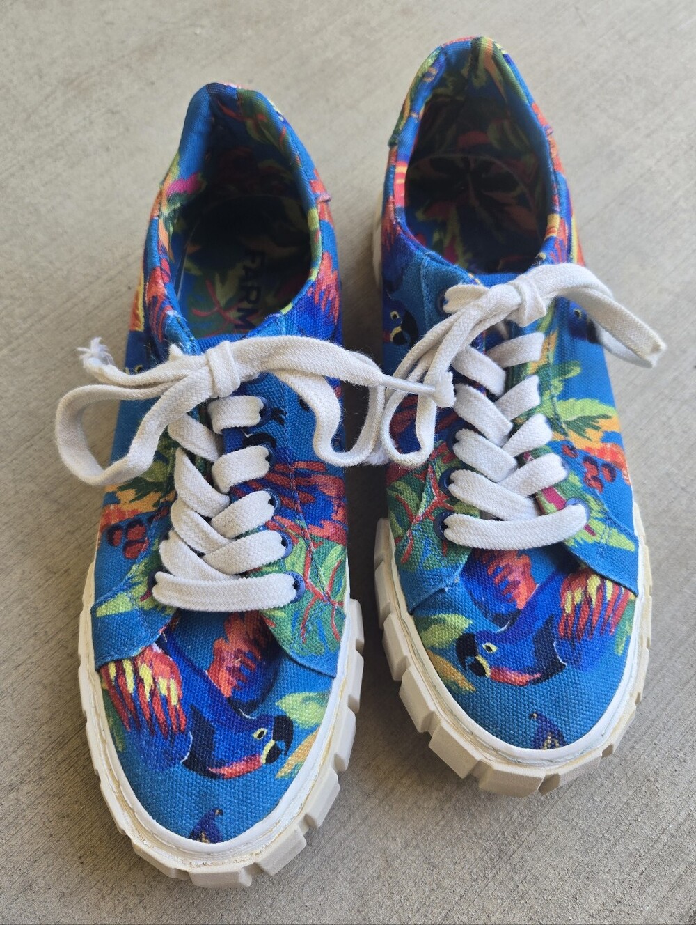 Farm Rio Macaw Platform Sneakers, 7.5